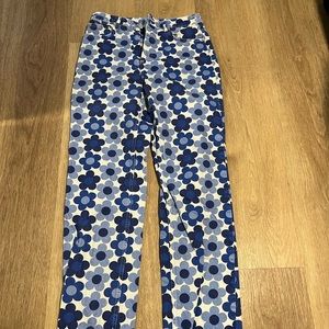floral Zara jeans size 8